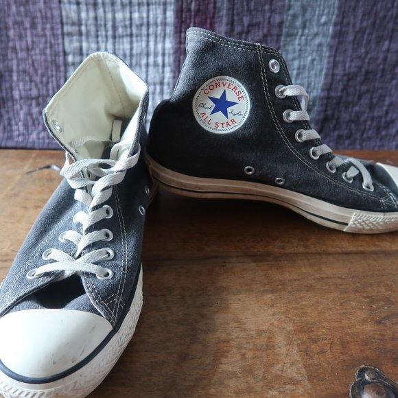 Converse Shoes - CONVERSE ALL STARS NAVY BLUE HI TOPS